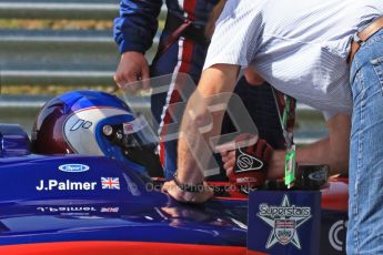 © Octane Photographic Ltd 2012. Hungarian GP - GP2 Race 2 - Sunday 29th July 2012. Jolyon Pamer, iSport International. Digital Ref : 0436cb7d1086