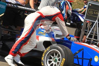 © 2012 Octane Photographic Ltd. Hungarian GP Hungaroring - Saturday 27th July 2012 - GP3 Paddock. Jenzer Motorsport - Patric Niederhauser. Digital Ref : 0424cb7d9528