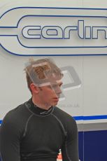 © 2012 Octane Photographic Ltd. Hungarian GP Hungaroring - Saturday 27th July 2012 - GP3 Paddock. Carlin - Alex Brundle. Digital Ref : 0424cb7d9556