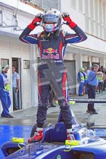 © 2012 Octane Photographic Ltd. Hungarian GP Hungaroring - Sunday 29th July 2012 - GP3 Race 2 - Carlin - Antonio Felix da Costa. Digital Ref :