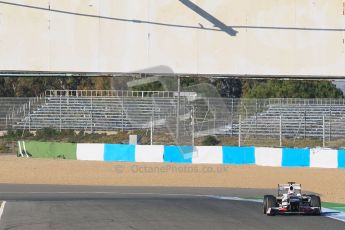 © 2012 Octane Photographic Ltd. Jerez Winter Test Day 1 - Tuesday 7th February 2012. Sauber C31 - Kamui Kobayashi. Digital Ref : 0217lw7d3434