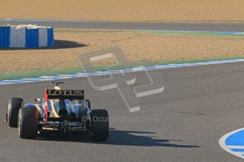 © 2012 Octane Photographic Ltd. Jerez Winter Test Day 1 - Tuesday 7th February 2012. Lotus E20 - Kimi Raikkonen. Digital Ref : 0217lw7d3474