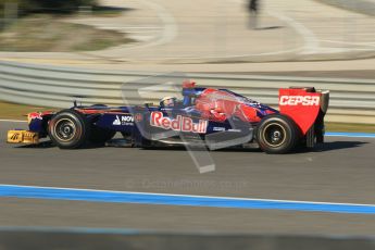 © 2012 Octane Photographic Ltd. Jerez Winter Test Day 1 - Tuesday 7th February 2012. Toro Rosso STR7 - Daniel Ricciardo. Digital Ref : 0217lw7d3561