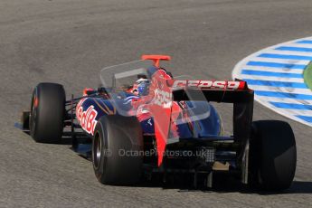 © 2012 Octane Photographic Ltd. Jerez Winter Test Day 1 - Tuesday 7th February 2012. Toro Rosso STR7 - Daniel Ricciardo. Digital Ref : 0217lw7d3851