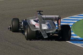 © 2012 Octane Photographic Ltd. Jerez Winter Test Day 1 - Tuesday 7th February 2012. Williams FW34 - Pastor Maldonado. Digital Ref : 0217lw7d3905