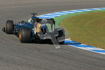 © 2012 Octane Photographic Ltd. Jerez Winter Test Day 1 - Tuesday 7th February 2012. Caterham CT01 - Heikki Kovalainen. Digital Ref : 0217lw7d4029