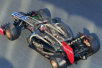 © 2012 Octane Photographic Ltd. Jerez Winter Test Day 2 - Wednesday 8th February 2012. Lotus E20 - Kimi Raikkonen. Digital Ref : 0218lw1d4908