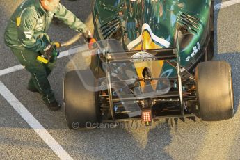 © 2012 Octane Photographic Ltd. Jerez Winter Test Day 2 - Wednesday 8th February 2012. Caterham CT01 - Heikki Kovalainen. Digital Ref : 0218lw1d4951