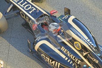 © 2012 Octane Photographic Ltd. Jerez Winter Test Day 2 - Wednesday 8th February 2012. Lotus E20 - Kimi Raikkonen. Digital Ref : 0218lw1d4963