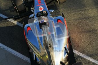 © 2012 Octane Photographic Ltd. Jerez Winter Test Day 2 - Wednesday 8th February 2012. McLaren MP4/27 - Jenson Button. Digital Ref : 0218lw1d5070