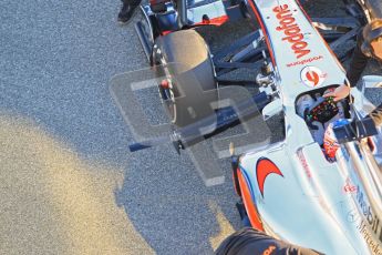© 2012 Octane Photographic Ltd. Jerez Winter Test Day 2 - Wednesday 8th February 2012. McLaren MP4/27 - Jenson Button. Digital Ref : 0218lw1d5111