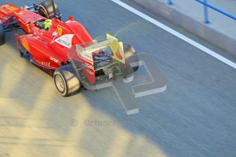 © 2012 Octane Photographic Ltd. Jerez Winter Test Day 2 - Wednesday 8th February 2012. Ferrari F2012 - Felipe Massa. Digital Ref : 0218lw1d5137