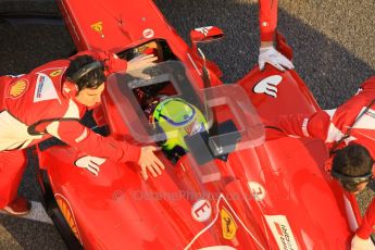 © 2012 Octane Photographic Ltd. Jerez Winter Test Day 2 - Wednesday 8th February 2012. Ferrari F2012 - Felipe Massa. Digital Ref : 0218lw1d5199