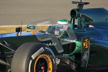 © 2012 Octane Photographic Ltd. Jerez Winter Test Day 2 - Wednesday 8th February 2012. Caterham CT01 - Heikki Kovalainen. Digital Ref : 0218lw1d5340