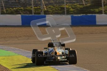 © 2012 Octane Photographic Ltd. Jerez Winter Test Day 2 - Wednesday 8th February 2012. Caterham CT01 - Heikki Kovalainen. Digital Ref : 0218lw1d5537