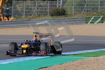 © 2012 Octane Photographic Ltd. Jerez Winter Test Day 2 - Wednesday 8th February 2012. Toro Rosso STR7 - Daniel Ricciardo. Digital Ref :  0218lw1d5870