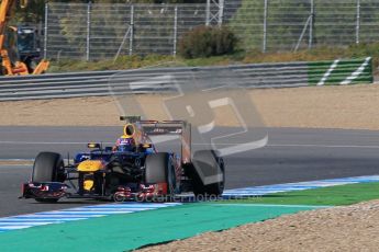 © 2012 Octane Photographic Ltd. Jerez Winter Test Day 2 - Wednesday 8th February 2012. Toro Rosso STR7 - Daniel Ricciardo. Digital Ref : 0218lw1d5870