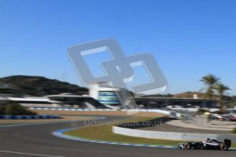 © 2012 Octane Photographic Ltd. Jerez Winter Test Day 2 - Wednesday 8th February 2012. Williams FW34 - Pastor Maldonado. Digital Ref : 0218lw7d3582