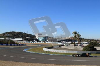 © 2012 Octane Photographic Ltd. Jerez Winter Test Day 2 - Wednesday 8th February 2012. Caterham CT01 - Heikki Kovalainen. Digital Ref : 0218lw7d3604