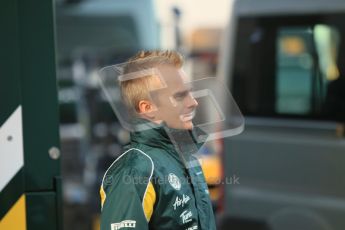 © 2012 Octane Photographic Ltd. Jerez Winter Test Day 3 - Thursday 9th February 2012. Caterham F1 team - Heikki Kovalainen. Digital Ref : 0219lw1d6075
