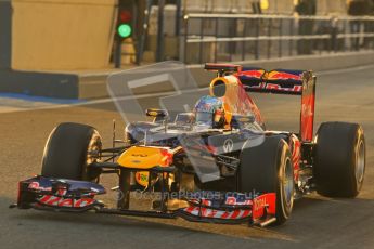 © 2012 Octane Photographic Ltd. Jerez Winter Test Day 3 - Thursday 9th February 2012. Red Bull RB8 - Sebastian Vettel. Digital Ref : 0219lw1d6141