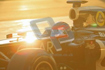 © 2012 Octane Photographic Ltd. Jerez Winter Test Day 3 - Thursday 9th February 2012. Lotus E20 - Romain Grosjean. Digital Ref : 0219lw1d6214
