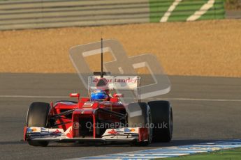 © 2012 Octane Photographic Ltd. Jerez Winter Test Day 3 - Thursday 9th February 2012. Ferrari F2012 - Fernando Alonso. Digital Ref : 0219lw1d6374