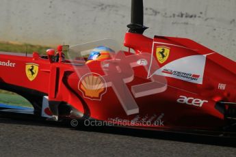 © 2012 Octane Photographic Ltd. Jerez Winter Test Day 3 - Thursday 9th February 2012. Ferrari F2012 - Fernando Alonso. Digital Ref : 0219lw1d6712