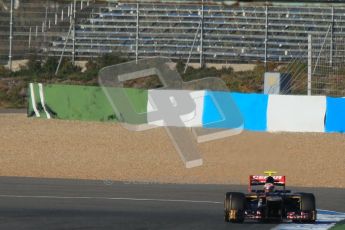 © 2012 Octane Photographic Ltd. Jerez Winter Test Day 3 - Thursday 9th February 2012. Toro Rosso STR7 - Jean-Eric Vergne. Digital Ref : 0219lw1d6894