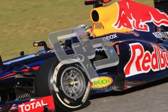 © 2012 Octane Photographic Ltd. Jerez Winter Test Day 3 - Thursday 9th February 2012. Red Bull RB8 - Sebastian Vettel. Digital Ref : 0219lw1d7031