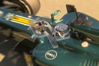 © 2012 Octane Photographic Ltd. Jerez Winter Test Day 3 - Thursday 9th February 2012. Caterham CT01 - Giedo van der Garde. Digital Ref : 0219lw1d7665