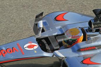 © 2012 Octane Photographic Ltd. Jerez Winter Test Day 3 - Thursday 9th February 2012. McLaren MP4/27 - Lewis Hamilton. Digital Ref : 0219lw1d7722