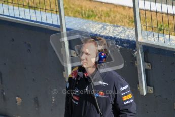 © 2012 Octane Photographic Ltd. Jerez Winter Test Day 3 - Thursday 9th February 2012. Red Bull - Christian Horner. Digital Ref : 0219lw1d7774