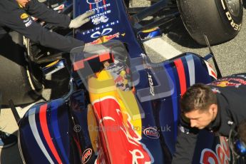 © 2012 Octane Photographic Ltd. Jerez Winter Test Day 3 - Thursday 9th February 2012. Red Bull RB8 - Sebastian Vettel. Digital Ref : 0219lw1d7799