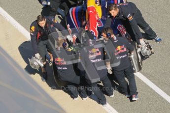 © 2012 Octane Photographic Ltd. Jerez Winter Test Day 3 - Thursday 9th February 2012. Red Bull RB8 - Sebastian Vettel. Digital Ref : 0219lw1d7802