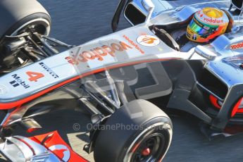 © 2012 Octane Photographic Ltd. Jerez Winter Test Day 3 - Thursday 9th February 2012. McLaren MP4/27 - Lewis Hamilton. Digital Ref : 0219lw1d7824