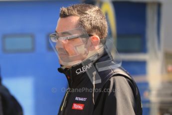 © 2012 Octane Photographic Ltd. Jerez Winter Test Day 3 - Thursday 9th February 2012. Lotus - Eric Boullier. Digital Ref : 0219lw1d7894