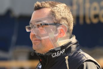 © 2012 Octane Photographic Ltd. Jerez Winter Test Day 3 - Thursday 9th February 2012. Lotus - Eric Boullier. Digital Ref : 0219lw1d7897