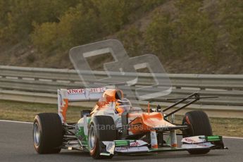 © 2012 Octane Photographic Ltd. Jerez Winter Test Day 4 - Friday 10th February 2012. Force India VJM05 - Nico Hulkenberg. Digital Ref : 0221lw1d7974