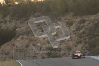 © 2012 Octane Photographic Ltd. Jerez Winter Test Day 4 - Friday 10th February 2012. McLaren MP4/27 - Lewis Hamilton. Digital Ref : 0221lw1d8047