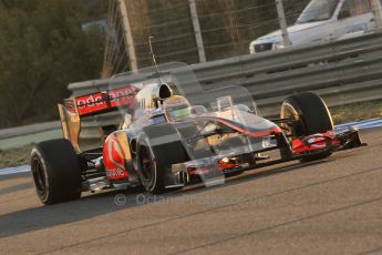 © 2012 Octane Photographic Ltd. Jerez Winter Test Day 4 - Friday 10th February 2012. McLaren MP4/27 - Lewis Hamilton. Digital Ref : 0221lw1d8079