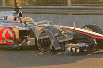 © 2012 Octane Photographic Ltd. Jerez Winter Test Day 4 - Friday 10th February 2012. McLaren MP4/27 - Lewis Hamilton. Digital Ref : 0221lw1d8081