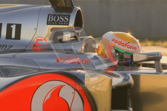 © 2012 Octane Photographic Ltd. Jerez Winter Test Day 4 - Friday 10th February 2012. McLaren MP4/27 - Lewis Hamilton. Digital Ref : 0221lw1d8096
