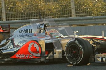 © 2012 Octane Photographic Ltd. Jerez Winter Test Day 4 - Friday 10th February 2012. McLaren MP4/27 - Lewis Hamilton. Digital Ref : 0221lw1d8139