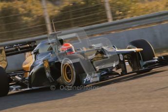 © 2012 Octane Photographic Ltd. Jerez Winter Test Day 4 - Friday 10th February 2012. Caterham CT01 - Jarno Trulli. Digital Ref : 0221lw1d8169