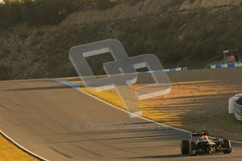 © 2012 Octane Photographic Ltd. Jerez Winter Test Day 4 - Friday 10th February 2012. Caterham CT01 - Jarno Trulli. Digital Ref : 0221lw1d8256