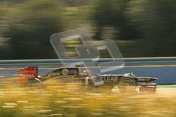 © 2012 Octane Photographic Ltd. Jerez Winter Test Day 4 - Friday 10th February 2012. Lotus E20 - Romain Grosjean. Digital Ref : 0221lw1d8912