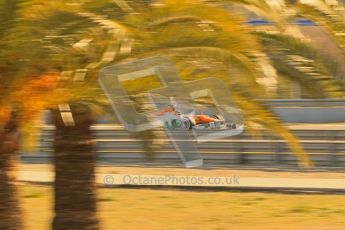 © 2012 Octane Photographic Ltd. Jerez Winter Test Day 4 - Friday 10th February 2012. Force India VJM05 - Nico Hulkenberg. Digital Ref : 0221lw1d9001
