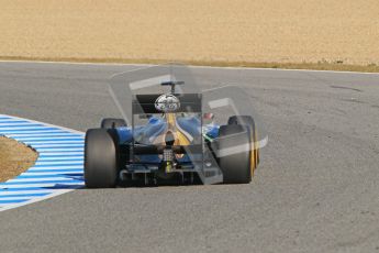 © 2012 Octane Photographic Ltd. Jerez Winter Test Day 4 - Friday 10th February 2012. Caterham CT01 - Jarno Trulli. Digital Ref : 0221lw1d9286