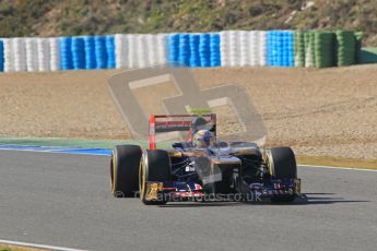 © 2012 Octane Photographic Ltd. Jerez Winter Test Day 4 - Friday 10th February 2012. Toro Rosso STR7 - Jean-Eric Vergne. Digital Ref : 0221lw1d9553